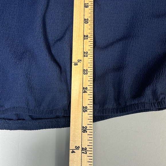 ALYX NWT Women's Blue U-Neck Long Sleeves Top Size XL - Picture 3 of 9